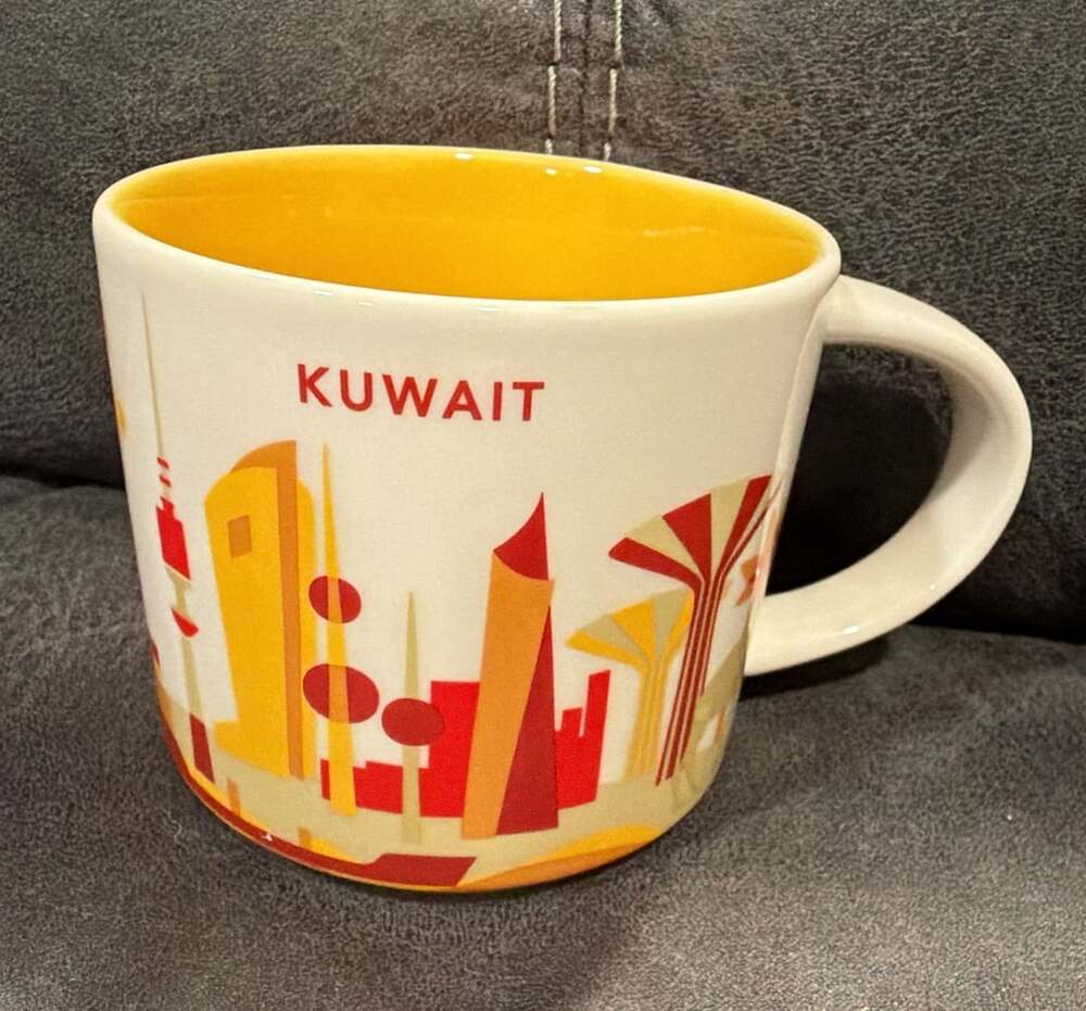 Starbucks Kuwait You Are Here Collection 14 oz Coffee Mug